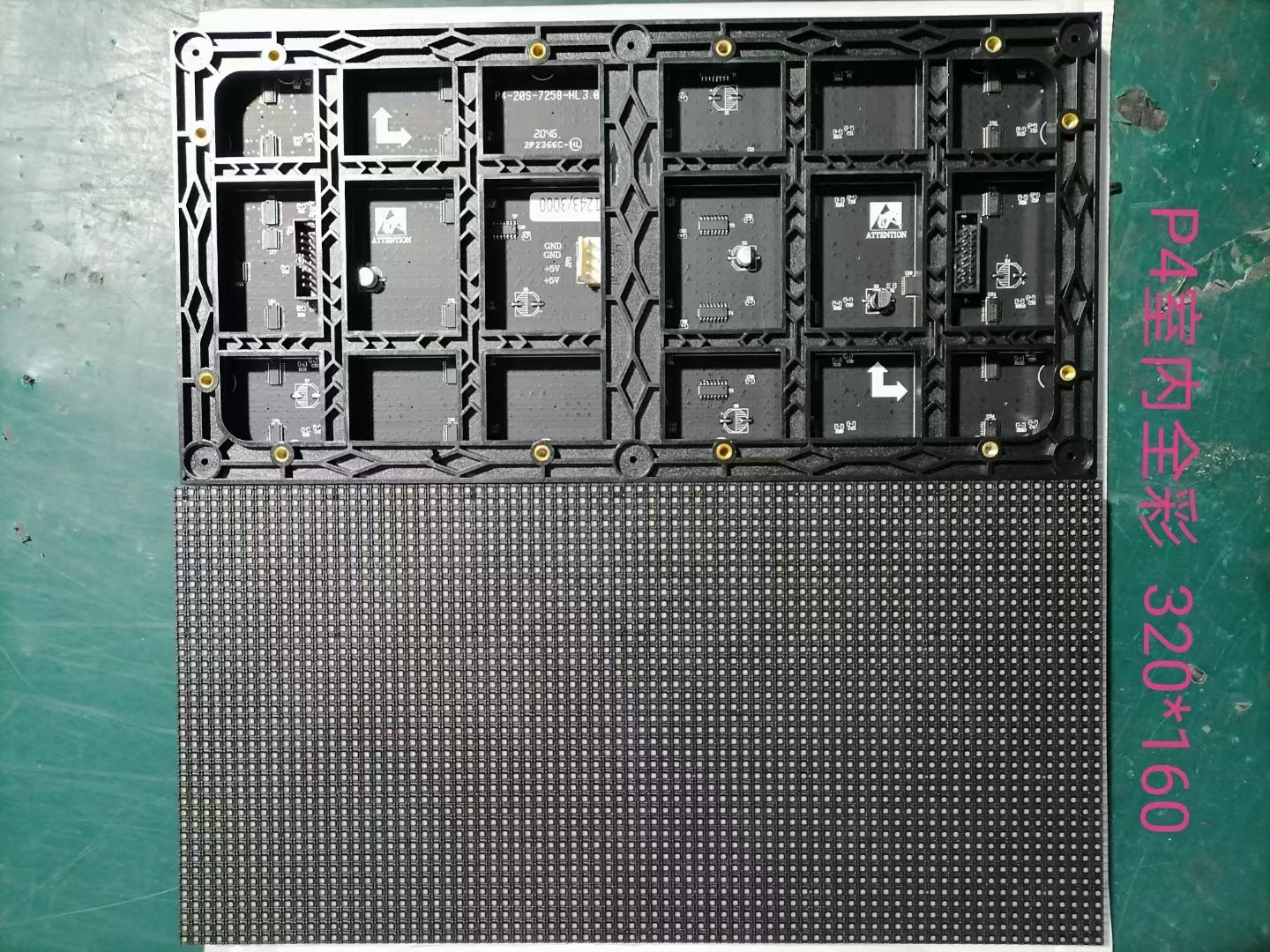 Indoor full-color LED display module Outdoor color LED screen unit board Waterproof LED screen display - Free Shipping
