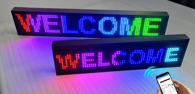 Waterproof Color LED Display | 防水全彩LED条屏