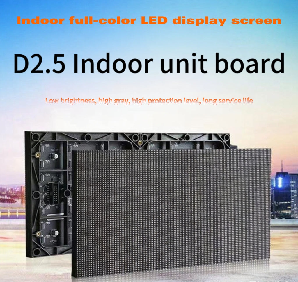 Indoor full-color LED display module Outdoor color LED screen unit board Waterproof LED screen display - Free Shipping